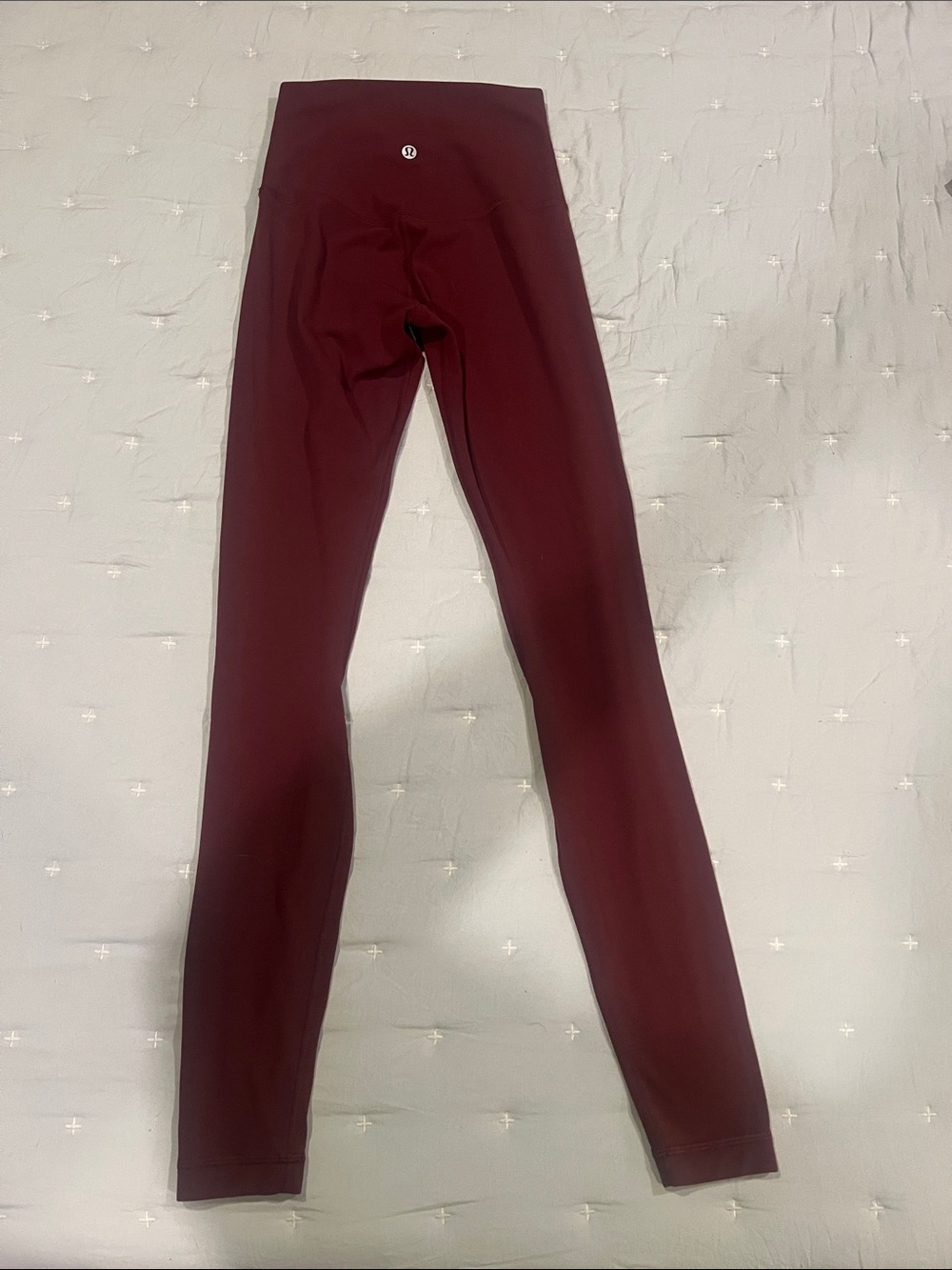 lululemon athletica Burgundy High-Rise Leggings